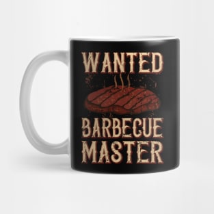 Wanted BBQ Master Mug